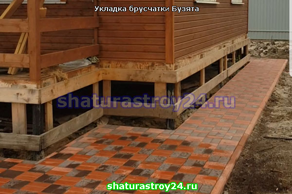 Примеры укладки брусчатки вибропресс в Егорьевске
